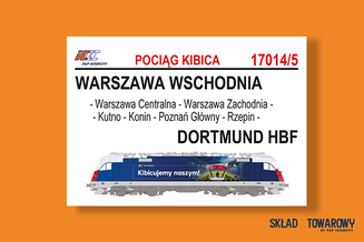 Pociąg Kibica do Dortmundu