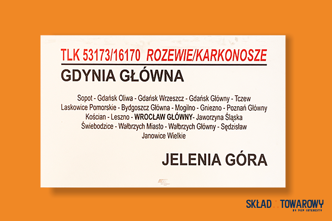 TLK 61170/35173 /TLK 53173/16170 KARKONOSZE/ROZEWIE