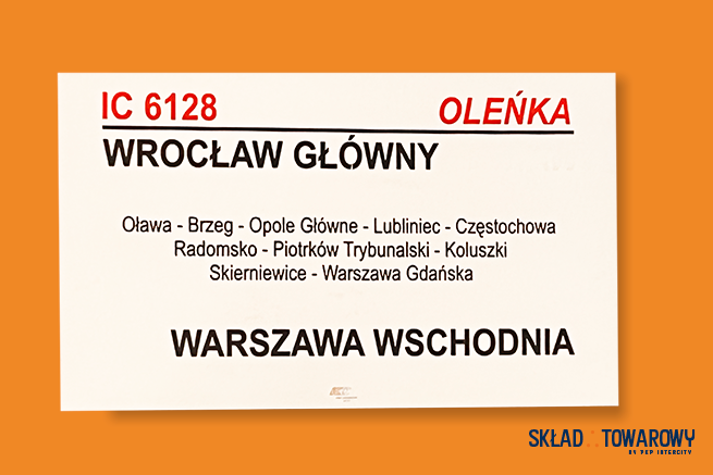 IC 1628/IC 6128 OLEŃKA