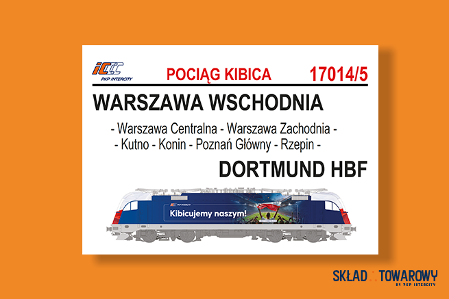 Pociąg Kibica do Dortmundu