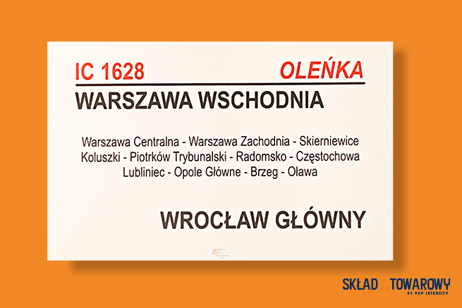IC 1628/IC 6128 OLEŃKA