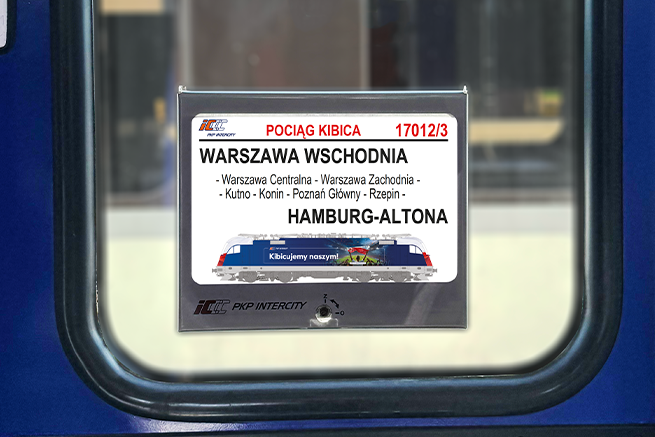 Pociąg Kibica do Hamburg-Altona