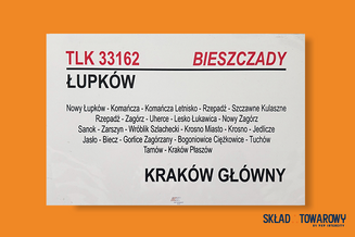 TLK 33162/TLK 30160 BIESZCZADY/POŁONINY