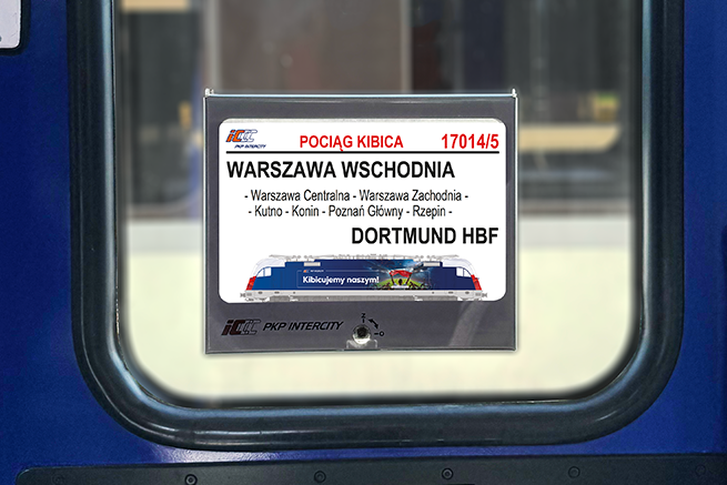 Pociąg Kibica do Dortmundu