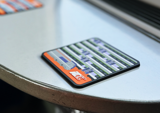 Podkładka pod kubek „Wagony”